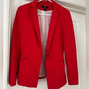 Women’s red blazer, great condition size 6